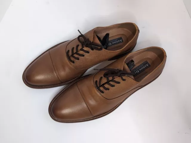 Aston grey bandino cap toe best sale oxford