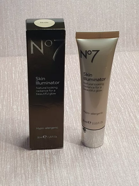 No7 Skin Illuminator nackte Farbe 30ml brandneu