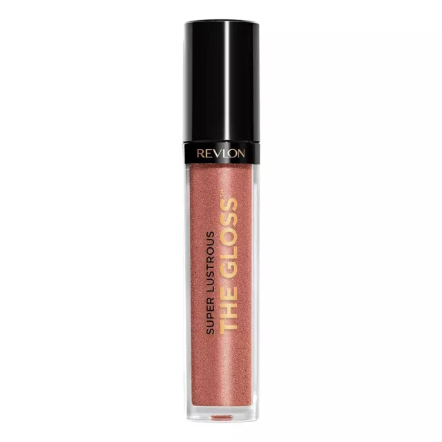 Revlon Lip Gloss, Super Lustrous The Gloss, Non-Sticky, High Shine Finish, 260 R