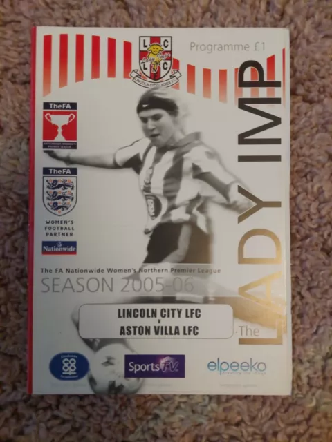 05/06 Lincoln City vs Aston Villa  (FA Womens Northern Premier League)