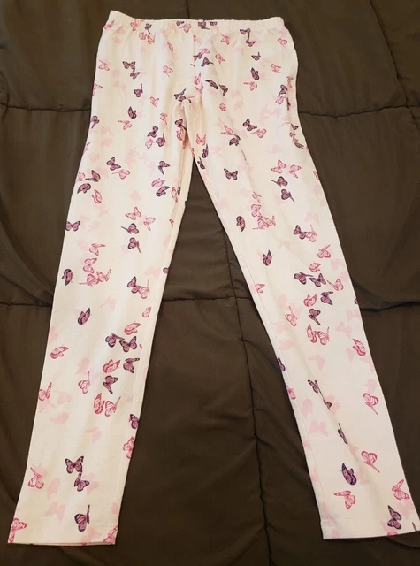 Children's Place Girl's Size XXL 16 Butterfly Pajama Pants tights E1