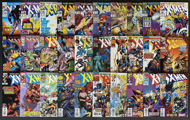 X-Men Lot - Uncanny & 2nd Series 30 Issues Marvel Comics 1990s