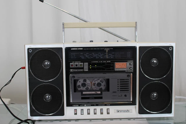 Radio-cassette Panasonic RX-F32LS – Ghettoblaster Vintage – Japon – Occasion