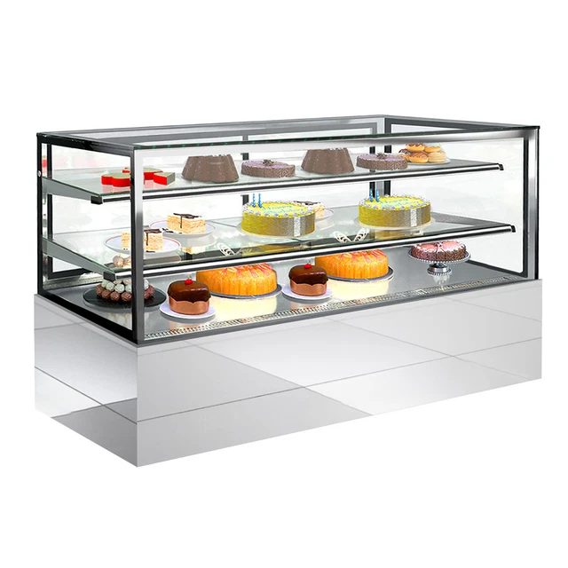 Kuchentheke - 1,8m - +2 ~ +10 °C - 2 Ablagen | GGM Gastro