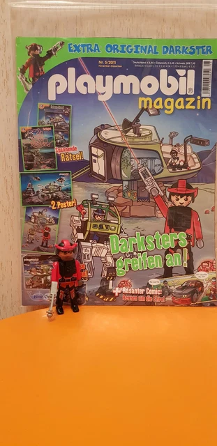Playmobil Magazin 05 / 2011 Fog Man , der Darkster mit Laserwaffe