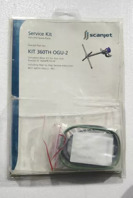 Scanjet Service Kit Genuine Spare Parts 360Th Ogu-2 Complete Wear Kit Gun Unit
