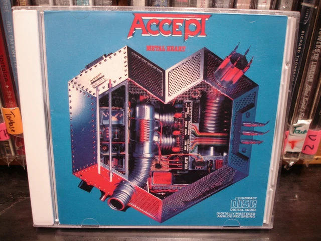 Accept ~ Metal Heart ~ (CD, Vintage Heavy Metal  Portrait  1985)