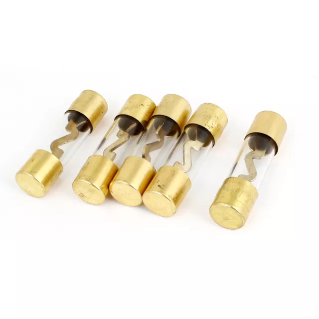 5Pcs Fast rapide un tube en verre Fusible 9 x 37mm 12V 100A pour la voiture
