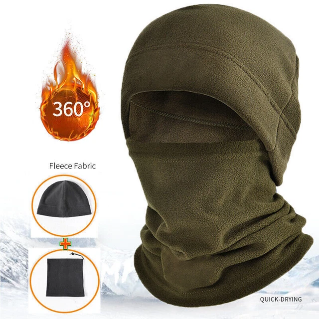 Winter Fleece Balaclava Sturmhaube Maske Bike Fahrrad Skimaske Neck Warmer