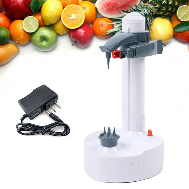 Electric Automatic Potato Peeler Machine Fruit Apple Vegetables Peeling Tool New