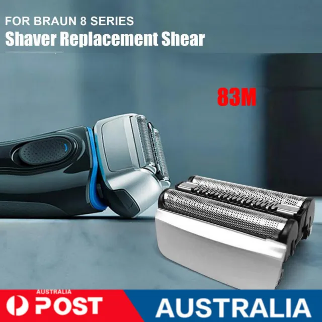 For Braun 83M Series 8 Shaver Foil & Cutter Replacement Cassette Set Razor Head