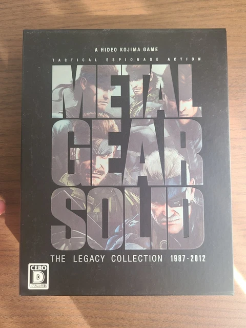 METAL GEAR SOLID THE LEGACY COLLECTION 1987 2012 sur PS3 - Version FR