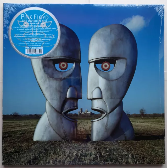 Pink Floyd - The Division Bell - Ltd Edition 2 x Blue Vinyl LP - (New / Sealed)