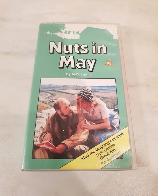 NUTS IN MAY Vhs Pal Video Tape Mike Leigh Alison Steadman Roger Sloman