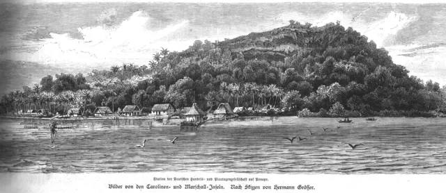 Deutsche Kolonien**Südsee**Deutsch-Neuguinea**Karolinen**Insel Ponape**1885