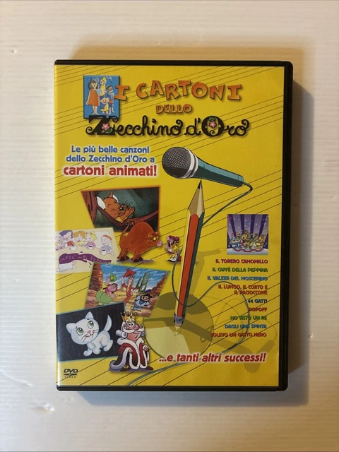 DVD I CARTONI Dello Zecchino D oro Cartoni Animati Vol 1 Warner Bros dvd-i-cartoni-dello-zecchino-d-oro-cartoni-animati-vol-1-warner-bros