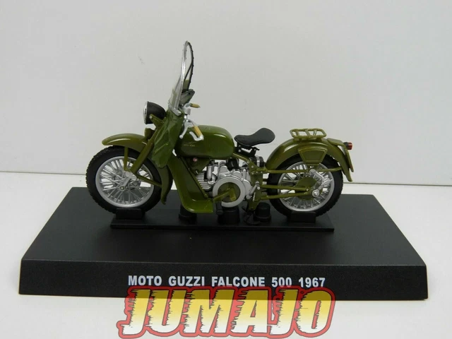 CR43 Moto POLICE 1/24 DeAGOSTINI CARABINIERI : Moto Guzzi Falcone 500 1967 2