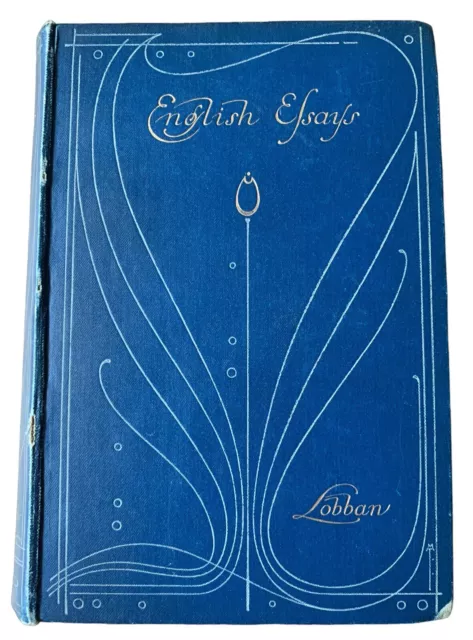 TALWIN MORRIS  English Essays SCOTTISH ARTS & CRAFTS Blackie Art Nouveau LOBBAN