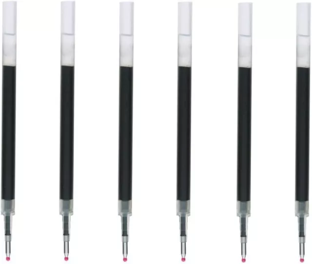 10Pcs Muji Gel Ink Ballpoint Pen Refills 4Color 0.38/0.5mm +1pcs