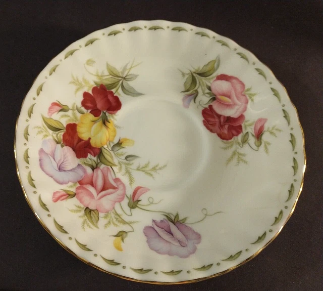 Royal Albert Sweet Pea Bone China Saucer ONLY