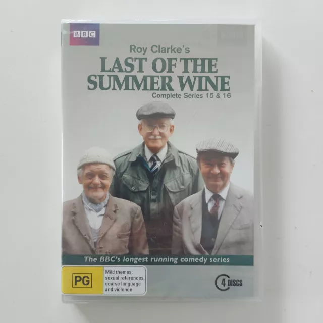Last Of The Summer Wine Complete Series 15 & 16 Region 4 DVD Roy Clarke comedy