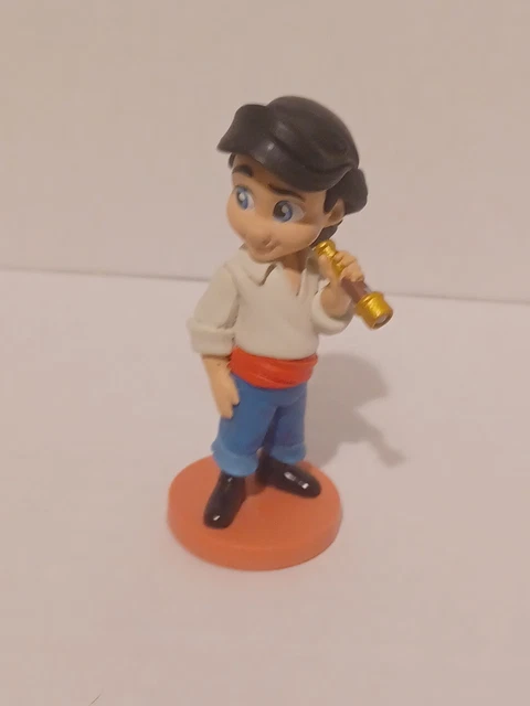 Disney The Little Mermaid Cake Topper Figure 3.25" New Prince Eric As A Toddler