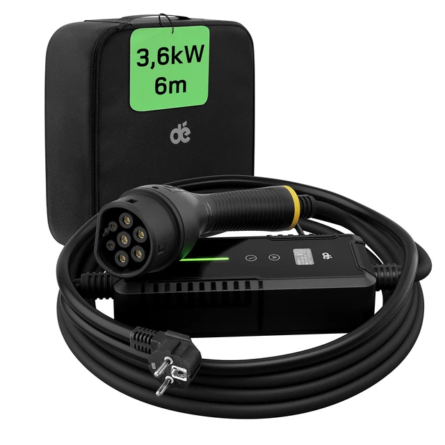 Cavo di ricarica Renault Zoe tipo 2 Schuko caricabatterie domestico EV auto elettrica caricabatterie 6M