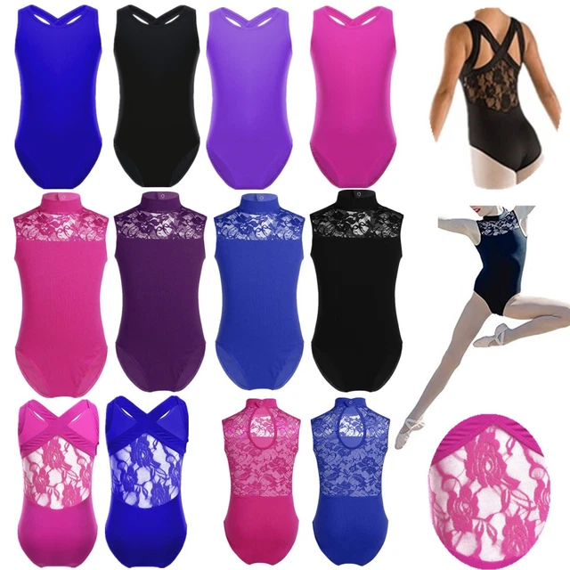 Abito da ballo ballerina costumi da ballo costumi ginnastica ragazze Regno Unito balletto balletto