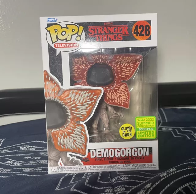 SDCC Funko Pop Loungefly  Stranger Things Demogorgon GITD Glow Exclusive New!
