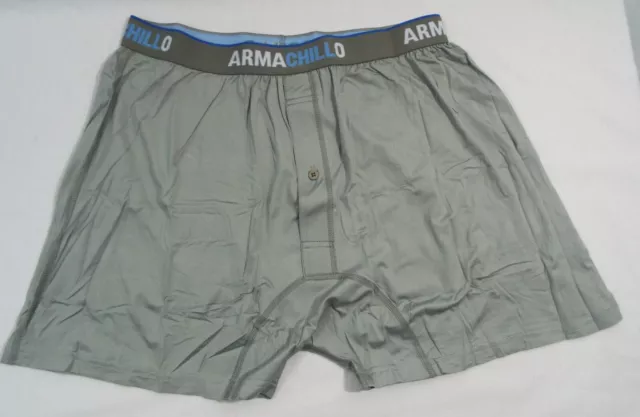 1 PAIR DULUTH Trading Co Mens Armachillo Cooling Boxers Light Grey Gray  15277 $38.69 - PicClick