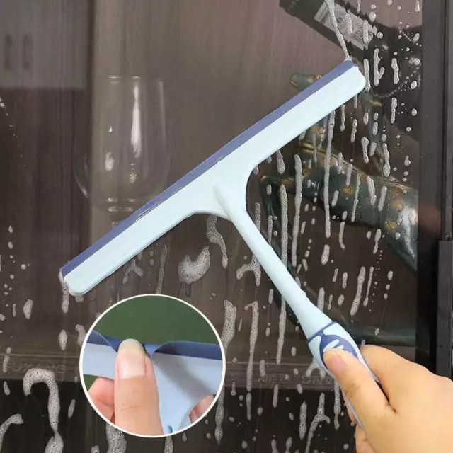 Window Mirror Car Windshield Squeegee Shower Glass Wiper Kitchen House  Clean US 
