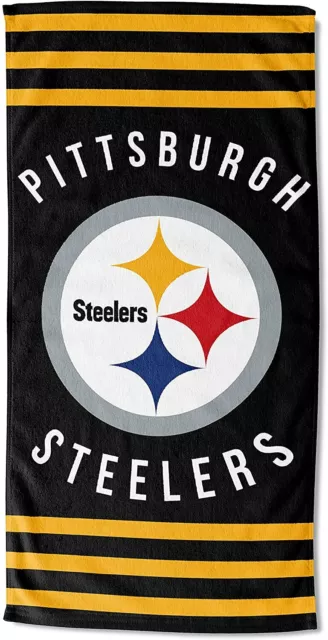 NFL Badetuch Pittsburgh Steelers Beach Towel Strandtuch Northwest 190604102306