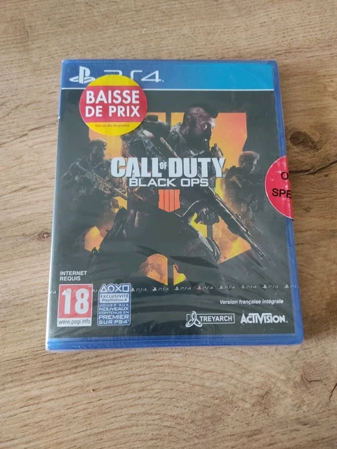 Boîte Vide PS4 Call Of Duty Black Ops - Neuve, Sous Blister, Pour Collection Ou Remplacement