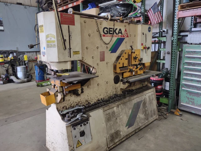 Geka Hydra Crop Hydraulic Ironworker 110/Sd