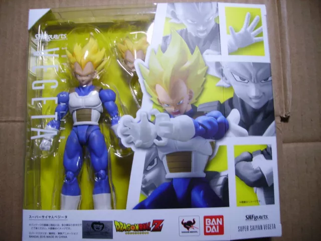 Dragon Ball Z S.H. Figuarts Super Saiyan Vegeta 2.0 SSJ SHF Bandai Action Figure