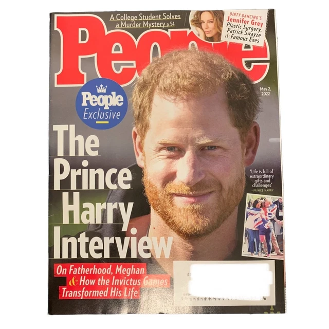 PEOPLE MAGAZINE MAY 2 2022 Prince Harry Interview Jennifer Grey $5.65