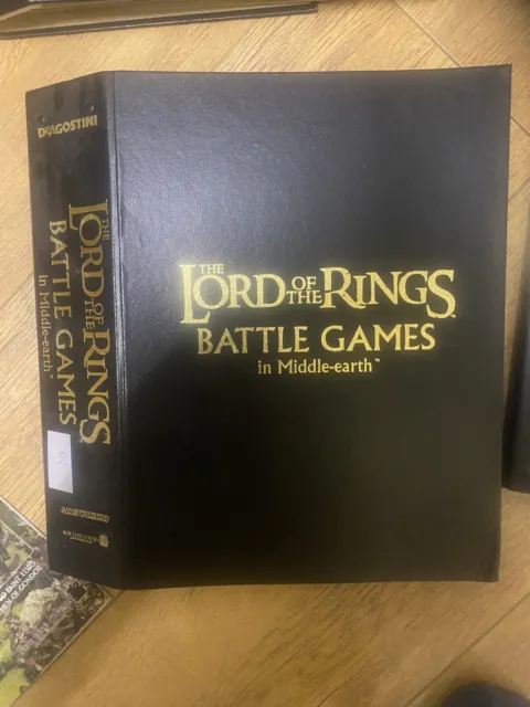 DeAgostini Lord Of The Rings Battle Games Magazines #14-26 & Binder GW