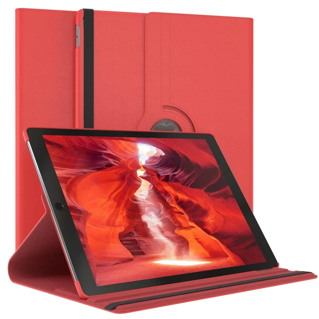 Für Apple iPad Pro 12,9" (2017) Schutzhülle Tablet Tasche Case 360° Etui Rot