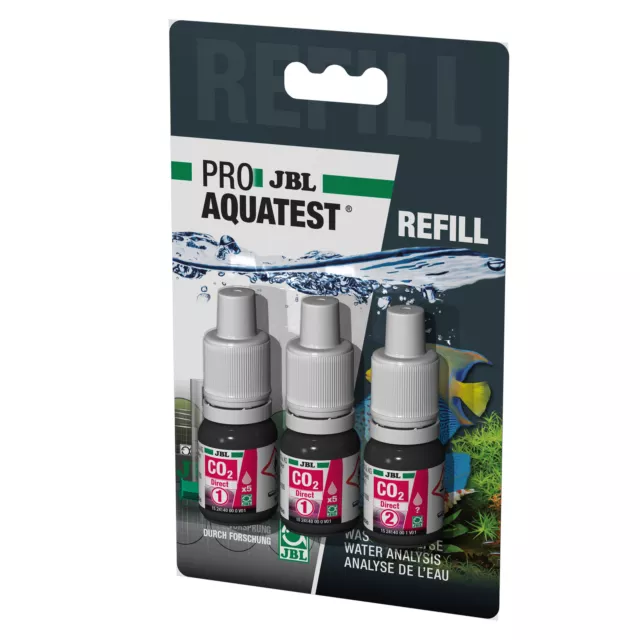 Proaquatest C02 Recharge Test Rapide Eau Douce Aquariums Dioxyde Plantes