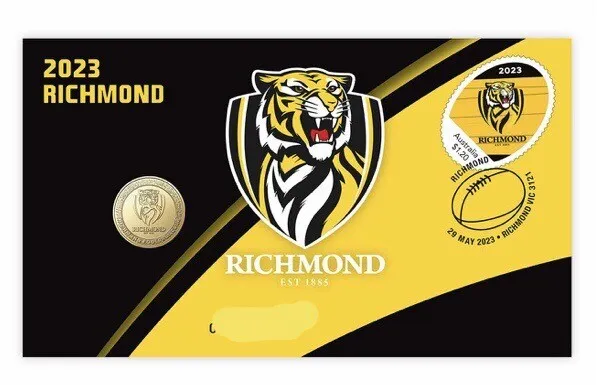 2023 $1 AFL TEAM RICHMOND TIGERS PNC Coin Uncirculated One Dollar