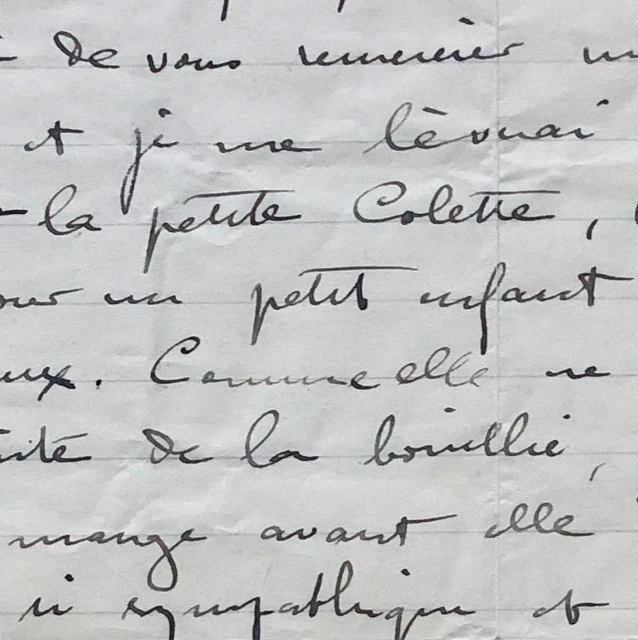 Gabrielle Réval (1869-1938), romancière. - Lettre autographe signée à A