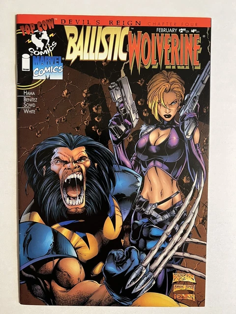 Ballistic/Wolverine #1 (1997) Top Cow/Marvel Comics NM