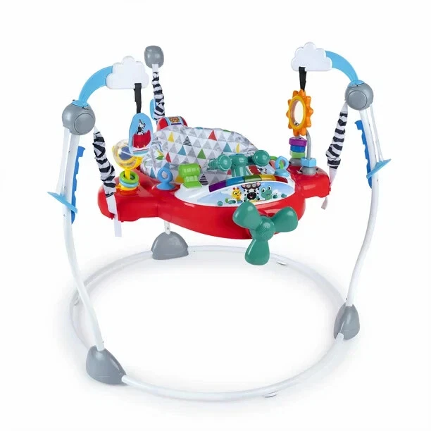 Ocean Explorers Airplane Adventure Activity Jumper, Ages 6+ Months
