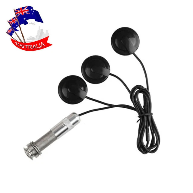 1 to 3 way Guitar Pickup Piezo Transducer fo Acoustic Guitar Bass Ukulele Violin
