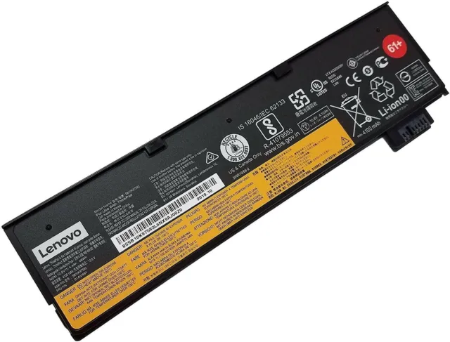 Batterie d'origine 48Wh 6 cellules Lenovo ThinkPad T470 T480 T570 T580 A485 P51S