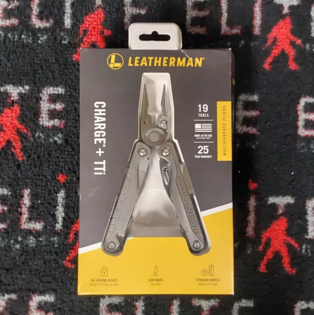 Leatherman CHARGE+ TTi 19-Tool Multi-Purpose Pliers #832538 BRAND NEW