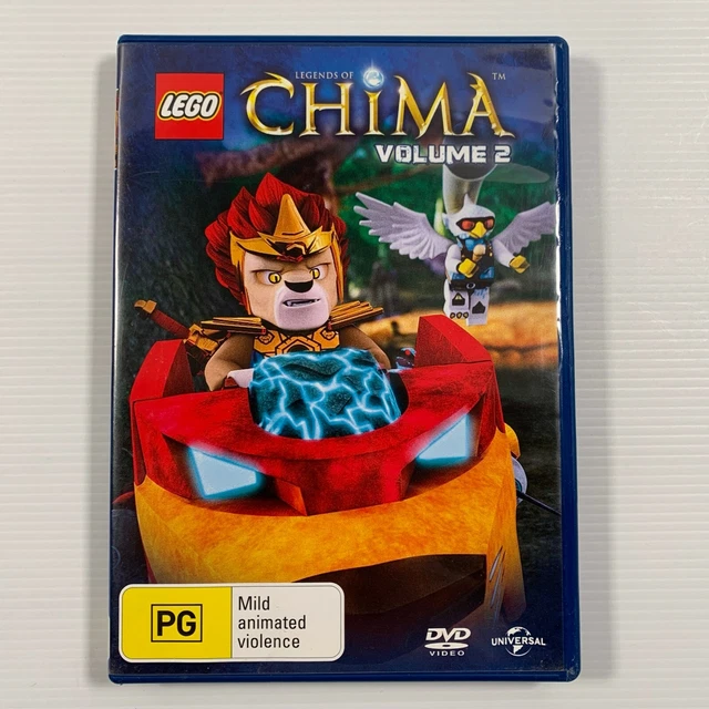 LEGO - Legends Of Chima : Vol 2 (DVD, 2013) Animation Region 4