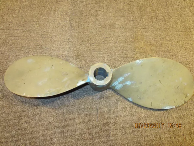 Vintage, Double Bladed, Bronze Boat Propeller