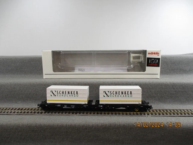 Wagon Märklin Voie 1 55026 - Voiture De Tourisme 2ème Classe - Échelle 1:32 - Comme Neuf