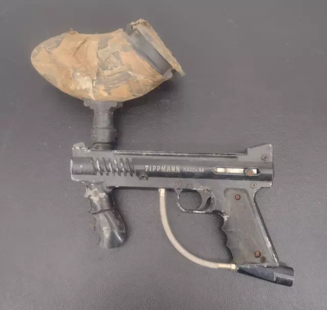 VINTAGE TIPPMANN MODEL 98 Paintball Gun Marker with Hopper $44.99 ...
